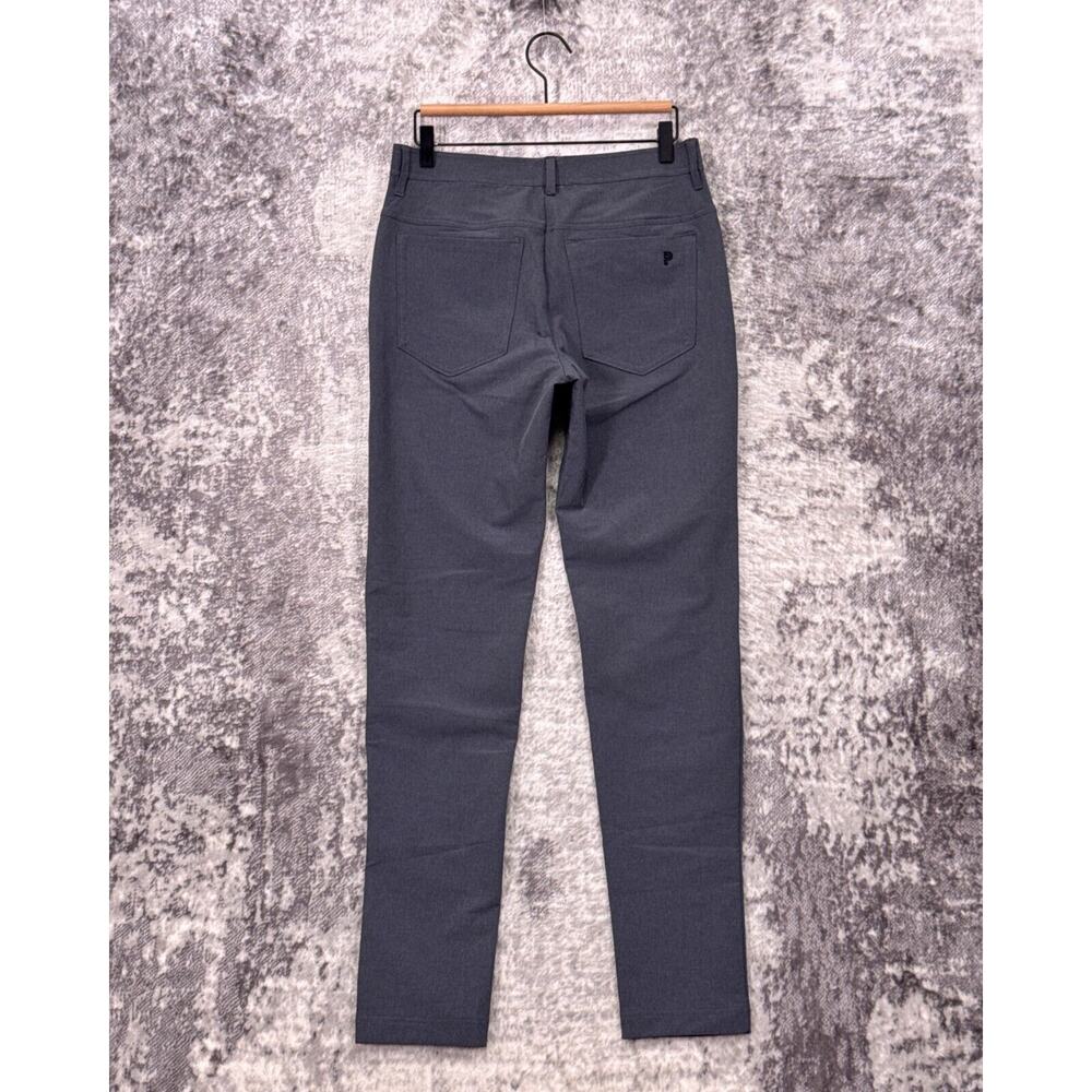Public Rec Pants 30 x 32 Mens Dealmaker 5 Pocket Slim Fit Gray Tech Fabric